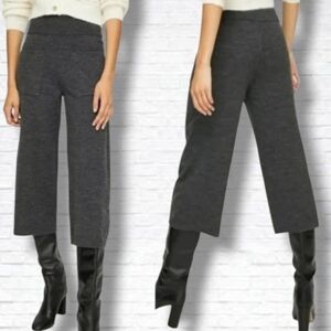 Aritzia Wilfred Brion Dark Grey Wool Blend Wide Leg Culottes Size XS
